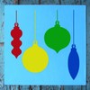Stencil1 Holiday Ornaments Stencil - Premium Quality Reusable Stencils -