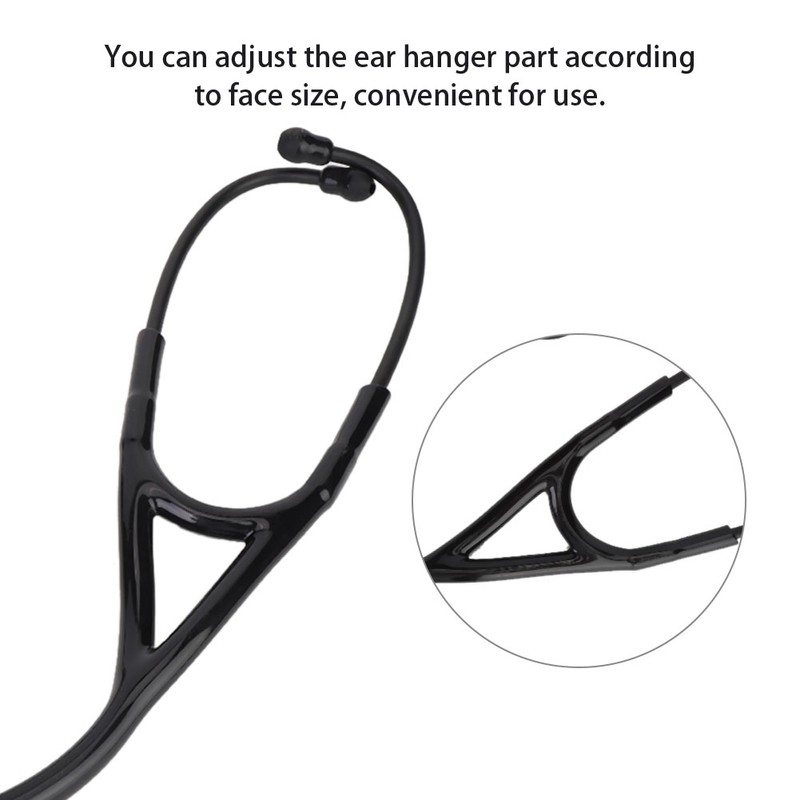 Professional Cardiology Stethoscope Zinc Alloy Heart Lung Detection Echoscope Health