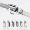 hannger® Hose Clips Set, 2.5M DIY Large Hose Clamp Worm
