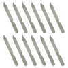 Fingernail Files (12 Pack), Metal Nail Files for Natural Nails,