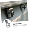 TEHAUX 1set Punch Vinyl Siding Clips Outdoor Hanging Hooks for