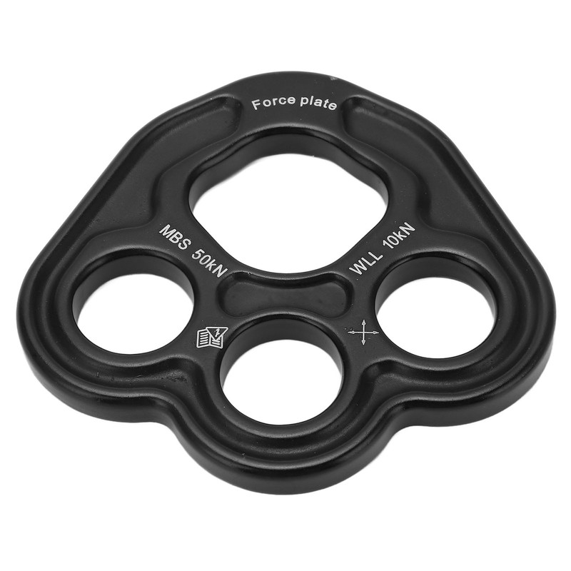 Rigging Plate 3 Holes Space Aluminum 50KN Weight Bearing Uniform