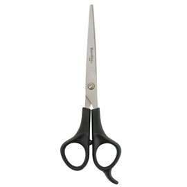 Barrilito Tijera Inoxidable de Estilista o Peluquero con Gancho 7", mango de plastico. 118-7