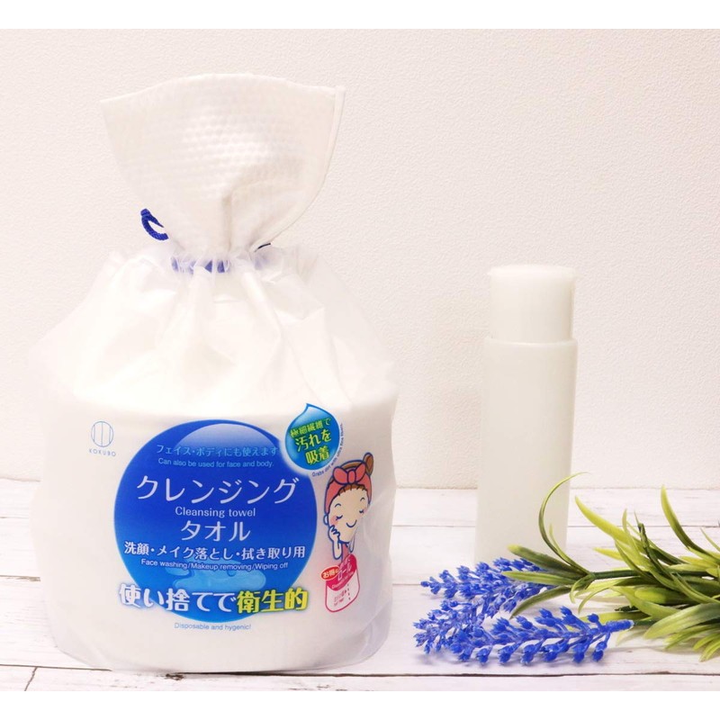 Kokubo Kogyo Disposable Cleansing Towel, 70 Cuts, Dirt Absorbing Towel