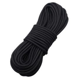 Fairy Tale Art Fairy Tale Slim Cord, Approx. 0.08 inch (2 mm), 1688 Black, 16.4 ft (5 m)