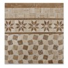 Noce 2 X 12 Travertine Chair Rail Ogee-1 Molding