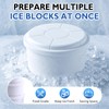 4 Pack Ice Molds Compatible with Hawaiian Shaved Ice, Shaved