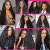 Espive 13x6 Deep Wave Lace Front Wigs Human Hair 200