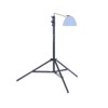 Flashpoint Backdrop and Reflector Holder Clip with 7' Light Stand