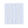 Ipetboom Nail Art Sticker Kit 40 Snowflake Nail Decals for