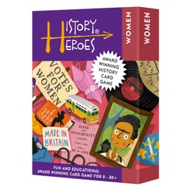 History Heroes: Women - History Quiz Card Game for Kids, Adults, Game Night - Family Friendly Party Game for About Great Women - Fun & Educational Conversation Game
