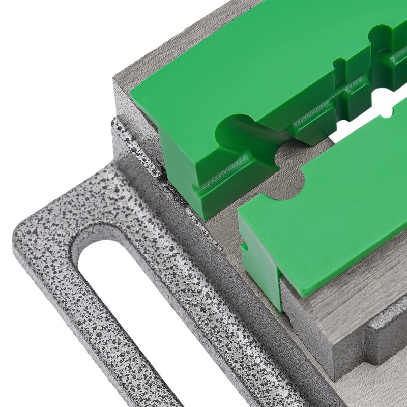 CNCEST Multi Grooved Pads Set,Tools Drill Press Vise Metal Drill