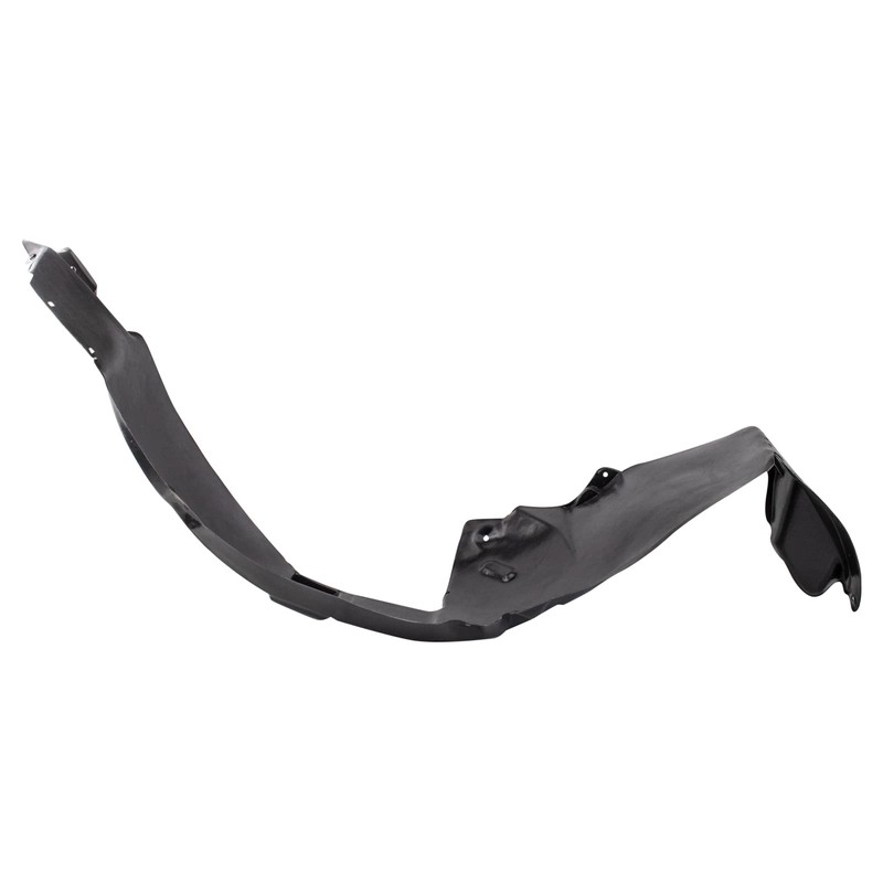 TRQ Front Left Inner Fender Liner Black Drivers Side Compatible