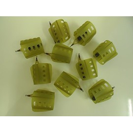 10 x Open Ended Fin Feeders - 35 grams. Carp/Coarse fishing, rivers and Lakes