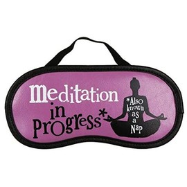 The Bright Side Eye Mask - Meditation In Progress Eye Mask *NEW*