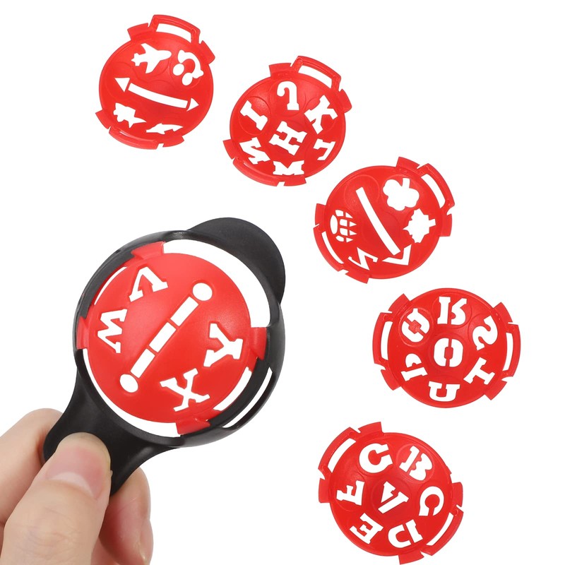 DESELL Golf Ball Line Markers (12 Piece Set), Convenient to