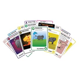 Exploding Kittens EKIEK05ES Streaking Expansion in Spanish, Multi-Colour