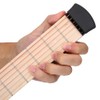 Vbest life Pocket Guitar Practice Neck Left Hand Portable Guitar