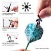 CyeeLife Darts with Plastic Tip, 12 Pieces Soft Darts Set