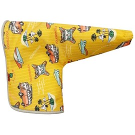 LEZAX VWPC-5804 Volkswagen Putter Cover for Blade & Mallet Yellow