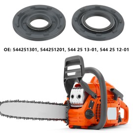 Briny River 2 Pieces Crankshaft Seal Ring Set for Chainsaws 544251301 Replacement Part 544251201 Compatible with Husqvarna 135 140 435 435e 440 440e Chainsaw