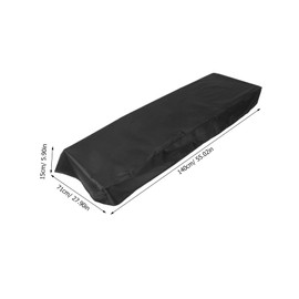 Outanaya Under Desk Treadmill Cover Oxford Cloth Protective Cover for Folding Treadmills Easy to Clean Extends Equipment Lifespan for