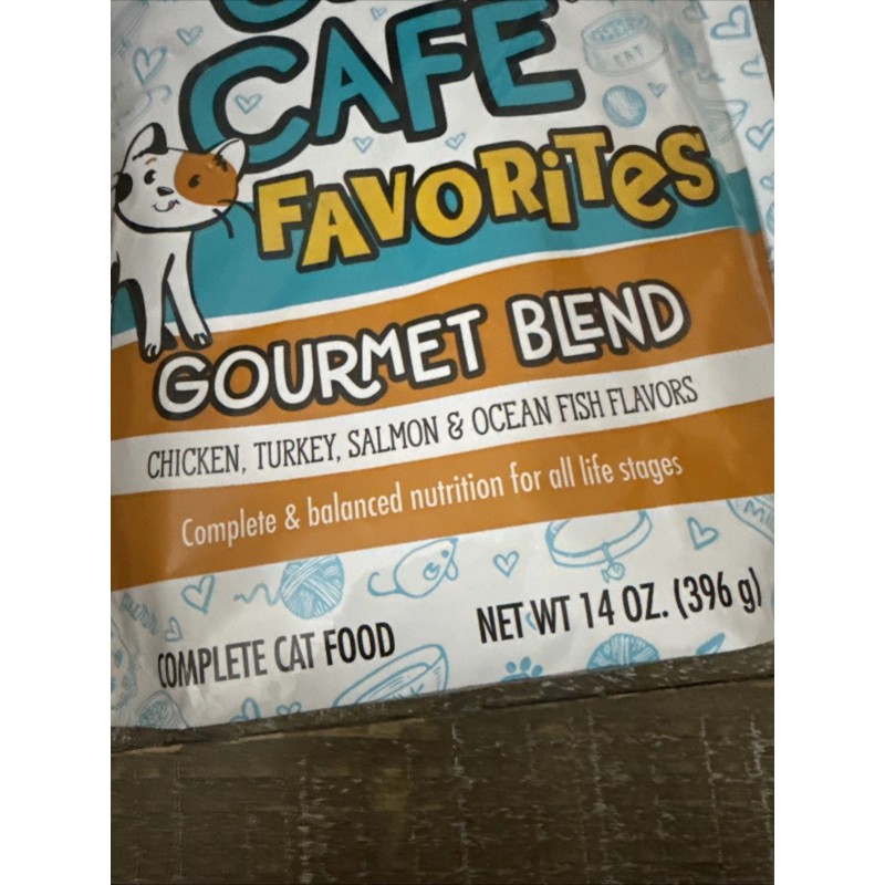 Sunshine Cat Cafe Favorites Gourmet Blend Cat Food