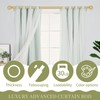 TANGWIN Gold Adjustable Curtain Rods for Windows:72-144 Inch Farmhouse Heavy