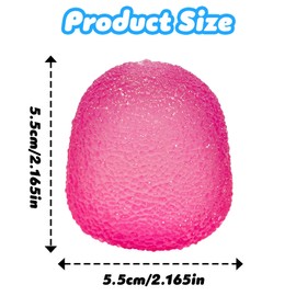 Stress Balls for Adults| Sensory Toys for Kids with Unique Needs|Taba Squishy|Ice Squishy Stress Cube Sugar Balls|Sensory Toys for Kids with Autism|Fidgets for Classroom Prize Toy(Pink)