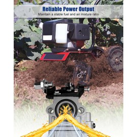 31801 Carburetor Fit for Earthquake MC33 33cc Cultivator 31635, Engine Carb Tune Up Kit