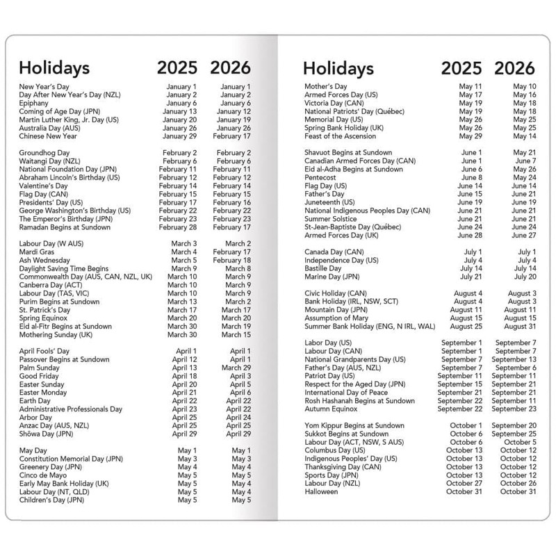 TURNER PHOTOGRAPHIC National Parks 2026 Photo 2-Year Pocket Planner (26998961003)