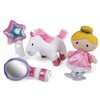 Baby GUND Play Soft Collection, Princess Castle 5-Piece Plush Playset
