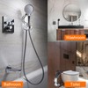 uxcell Shower Head Holder, Suction Cup Shower Head Holder, Handheld