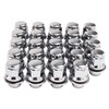 M12x1.5 Lug Nuts with Mag Flat Seat 24 pcs 13/16"