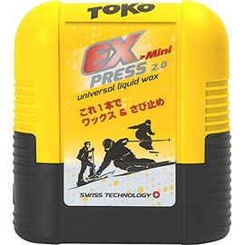 TOKO 5509257 Ski Snowboard All-Purpose Easy Wax Express Mini (Snow Temperature 32°F to -86°C), 2.5 fl oz (75 ml)