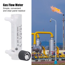 0.01 to 1 LPM Gas Flow Regulator, Gas Flow Meter Tester, Tube Type, Acrylic Flow Meter for Gas