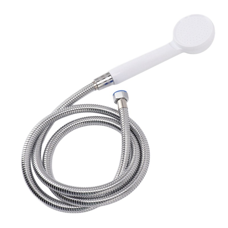 Handheld Showerhead ABS Thicken White Baking Paint Hand Shower Sprayer