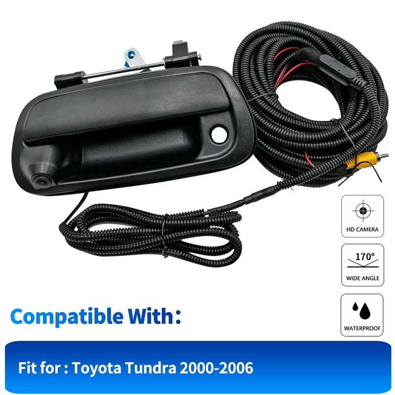 Rear View Camera Car Backup Tailgate Handle Camera Replacement for