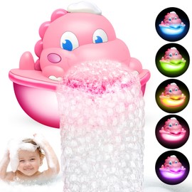 Adeokay Toy from 1 2 3 4 years girls, bath toy from 1 2 3 4 years foam machine bath dinosaur gift girls 1 2 3 4 years christening gifts for girls bath toy baby