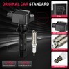 BDFHYK Ignition Coil Pack UF540 and Iridium Spark Plugs 90083