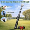 qbjgr Golf Swing Trainer Practice Ball + Free Golf Arm