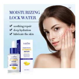 Sadoer Serum Vitamina E Antiarrugas Reafirmante Hidratante Antiedad para Todo Tipo De Piel 30 mL