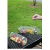 2 PCS Rolling Grill Baskets, 304 Stainless Steel Rolling Grilling