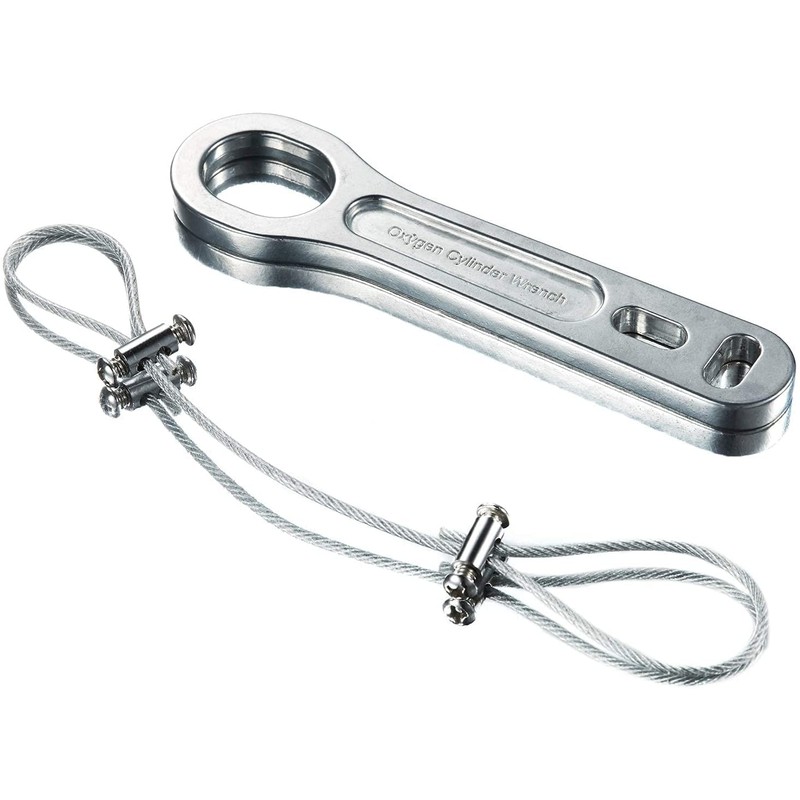 Healvaluefit 2 Pack Metal Oxygen Cylinder Wrench for CGA-870 Valves