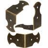 FUXXER® 40 x Angle Connectors Fittings Antique Vintage Brass Design