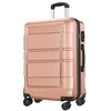 Axidou Carry On Luggage 22x14x9 Airline Approved, Suitcase with Spinner