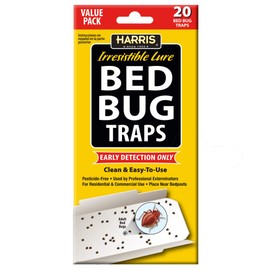 HARRIS Bed Bug Traps - Parent (20-Pack)