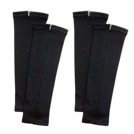 BSFINE BA0110 BSFINE BA0110 Women's Men's Leg Warmers (2 Pairs of Both Legs), Warm But Not Hot, For Giving Up Your Feet From Cold and Fatigue, Black