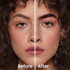 Peel Off Eyebrow Gel Tint - Transfer-Proof & Waterproof Eyebrow Tint Gel with Eyebrow Stencils, Volumizing, Buildable, Creates Full, Soft and Fuller & Defined Looking Brows (Dark Brown)