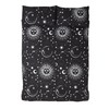 Rapport Home Celestial Polycotton Duvet Cover Set, Black, 2-Piece, Single